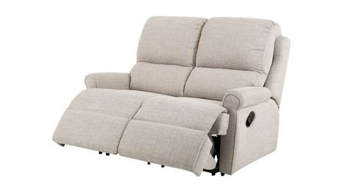 GPlan Lingfield 2 Seater Electric Recliner Loom Shale